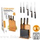 Bambusový blok s piatimi nožmi Functional Form - FISKARS 1057552